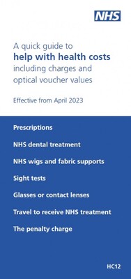 A quick guide to help with health costs - HC12