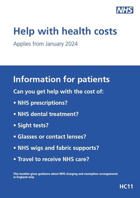 Help with health costs (HC11)