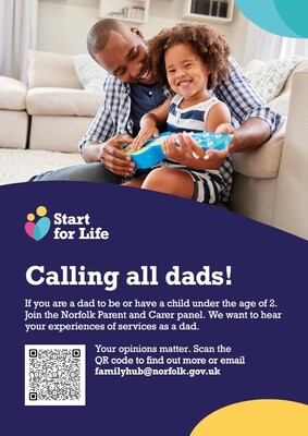 Calling all dads! (A4 poster)