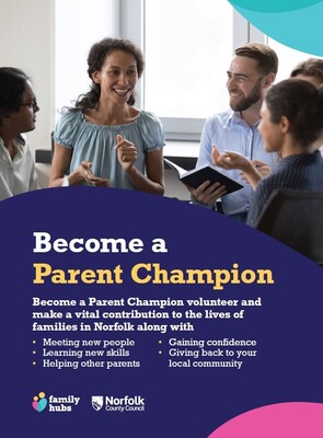 Become a parent champion (A5 leaflet)