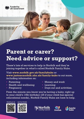 Parent or carer? Need advice or support? (A4 poster)