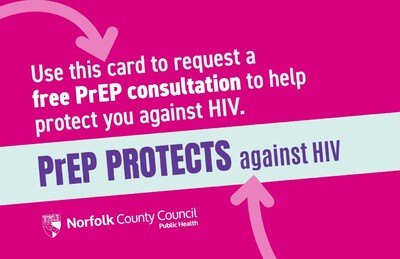 HIV PrEP : Use this card to request a free PrEP consultation (card)