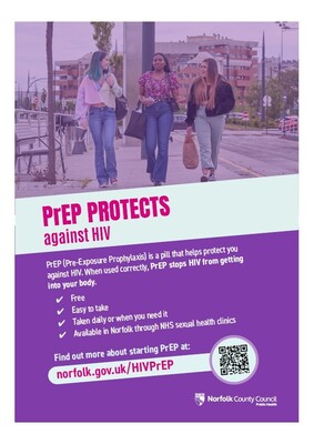HIV PrEP : PrEP protects against HIV - version 2 (poster)