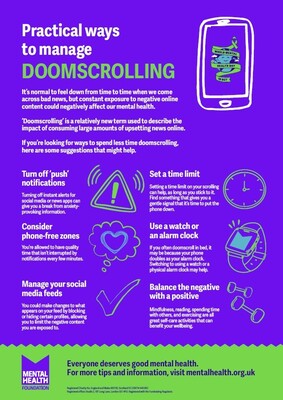 Practical ways to manage doomscrolling (factsheet)
