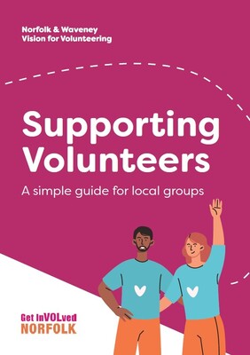 Supporting volunteers (A5 leaflet)