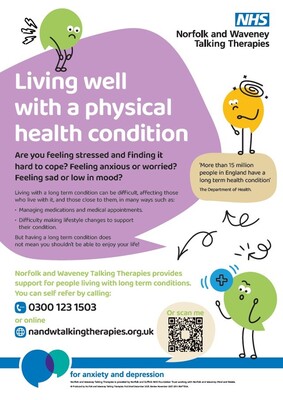 Living well with a physical health condition (A4 poster)