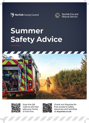 Summer safety advice (A5 leaflet)