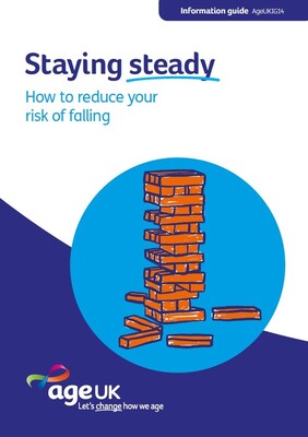 Staying steady - how to reduce your risk of falling (booklet)
