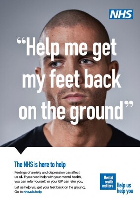 Help me get my feet back on the ground (A4 poster)